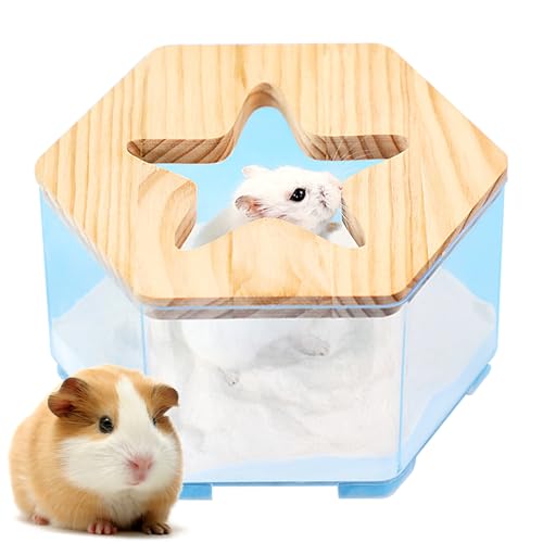 Xasbseulk Hamster Sandbad Behälter | Zwerghamster Badegefäß | Multifunktionales Zubehör Für Nagetiere Zur Unterstützung Von Staubbad Und Nestpflege Für Rennmäuse Und Andere Xasbseulk Hamster Sandbad Behälter | Zwerghamster Badegefäß | Multifunktionales Zubehör Für Nagetiere Zur Unterstützung Von Staubbad Und Nestpflege Für Rennmäuse Und Andere von Xasbseulk