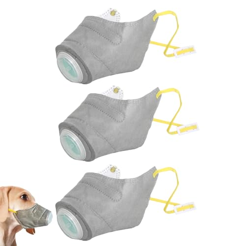Xasbseulk Hundemaske - Wiederverwendbare Atemschutzmaske,3er Set Atmungsaktiv Flexibel Für Training Outdoor Camping Wandern Xasbseulk Hundemaske - Wiederverwendbare Atemschutzmaske,3er Set Atmungsaktiv Flexibel Für Training Outdoor Camping Wandern von Xasbseulk
