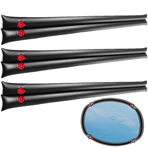 Xasbseulk Pool Abdeckung Wasserhülsen, 3er Set 20 cm Beutel für Einbaupool, Schutz für Abdeckplane im Winter für Outdoor Garten bei Sturm und Regen von Xasbseulk
