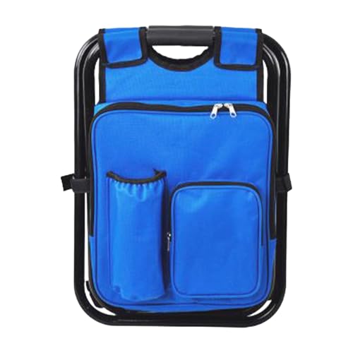 Xasbseulk Tragbarer Campingstuhl,Tragbarer Freizeitstuhl für Draußen - Rucksack-Kühltasche Campingliege für Wandern Angeln Bergsteigen Picknick Garten und mehr Xasbseulk Tragbarer Campingstuhl,Tragbarer Freizeitstuhl für Draußen - Rucksack-Kühltasche Campingliege für Wandern Angeln Bergsteigen Picknick Garten und mehr von Xasbseulk