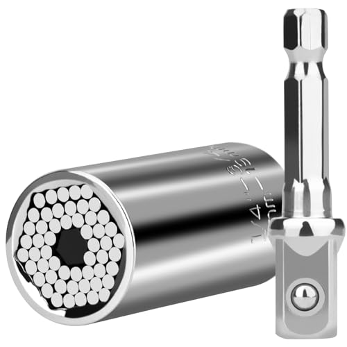 Xastro Universal Steckschlüssel,Universal Steckschlüssel Werkzeug,Universal nuss für Männer Papa Vater Geburtstag,geschenke für männer von Xastro