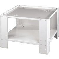 Xavax Unterbausockel "Sockel Untergestell 60 x 60 x 40cm Waschmaschine Trockner", Hausgerätesockel verstellbar von XavaX