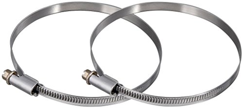 Xavax 2er Set Schlauchschellen mit Schneckenantrieb, Spannbereich 110 - 130 mm, Bandbreite 9 mm von Xavax