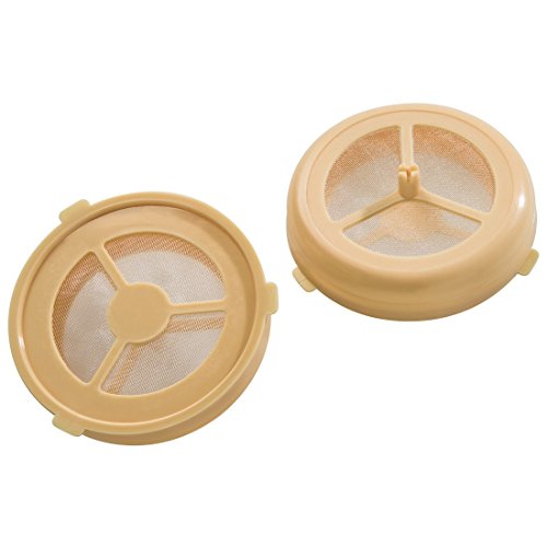 Xavax Dauerpad 2er Set geeignet für Philips Senseo und baugleiche Kaffeepadmaschinen (für losen Kaffee oder Tee) spülmaschinengeeignet von Xavax