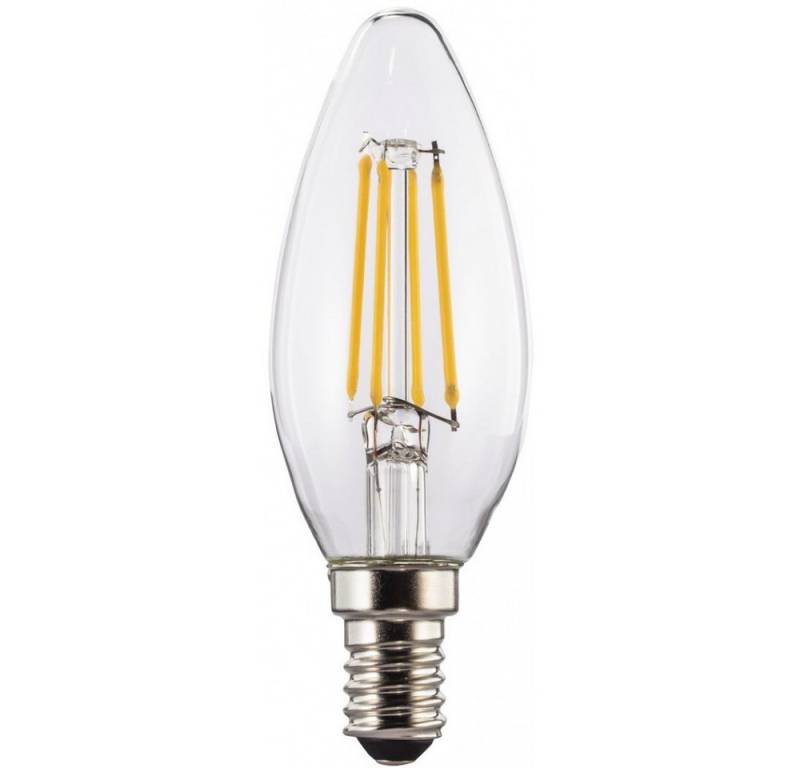 Xavax Halogenlampe Xavax LED-Filament E14 470lm - Energiesparlampe, E14, warmweiß von Xavax