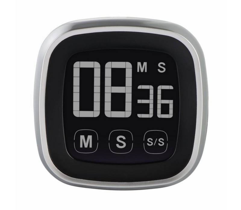 Xavax Küchentimer Digitaler Küchentimer mit Touch-Funktion, großem Display und von Xavax