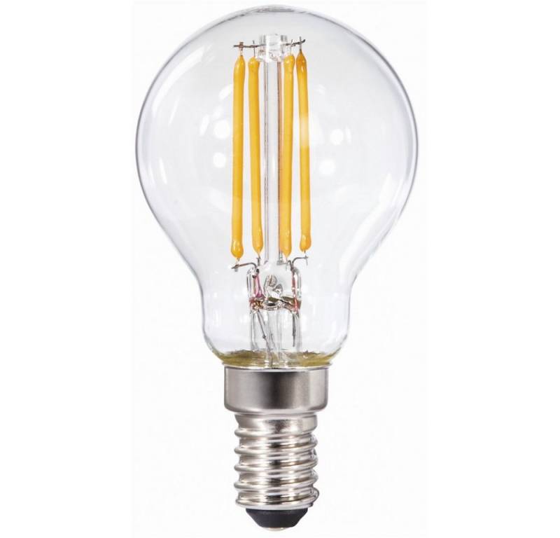 Xavax LED-Leuchtmittel Xavax LED-Filament E14, 470lm Lampe., Sockel E14, warmweiß Xavax LED-Leuchtmittel Xavax LED-Filament E14, 470lm Lampe., Sockel E14, warmweiß von Xavax