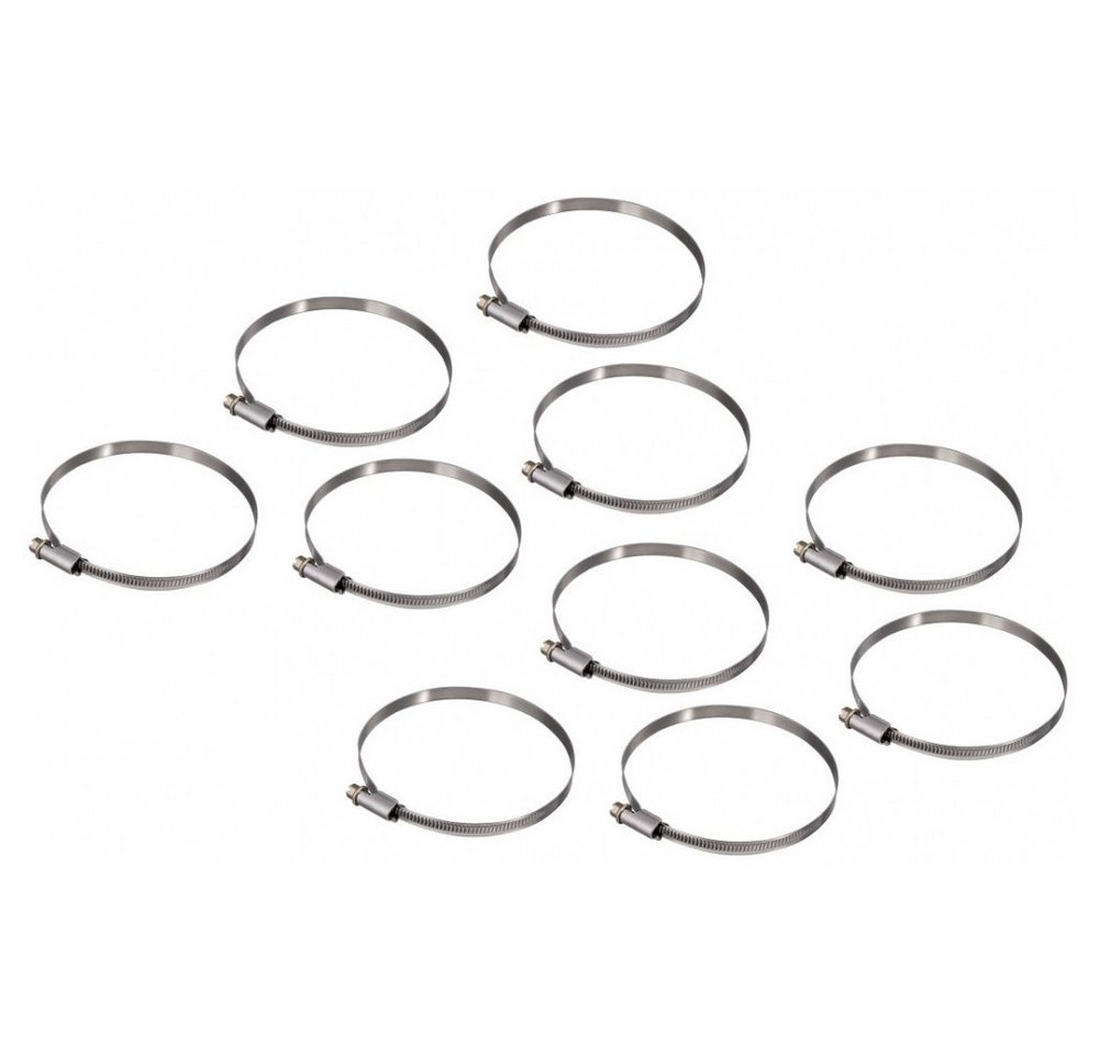 Xavax Mehrfachsteckdose (Schlauchschelle für 90-110mm Durchmesser), Hochwertiges Zubehör für flexible Verbindungen von Xavax