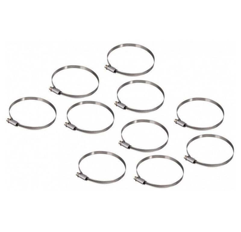 Xavax Mehrfachsteckdose (Schlauchschelle für 90-110mm Durchmesser), Hochwertiges Zubehör für flexible Verbindungen von Xavax