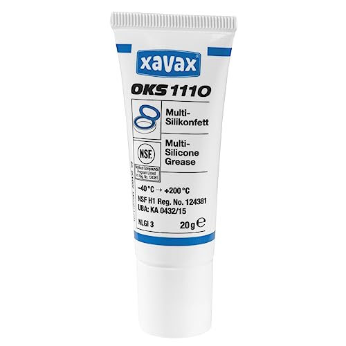 Xavax Multi Silikonfett zur Pflege von Kaffeevollautomaten, Armaturen und Dichtungen, lebensmittelecht, transparent, 20 g Xavax Multi Silikonfett zur Pflege von Kaffeevollautomaten, Armaturen und Dichtungen, lebensmittelecht, transparent, 20 g von Xavax