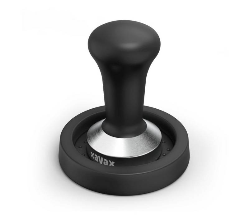 Xavax Tamper Tamping-Set mit Tamper 51 mm, Tamper mit Tampermatte von Xavax
