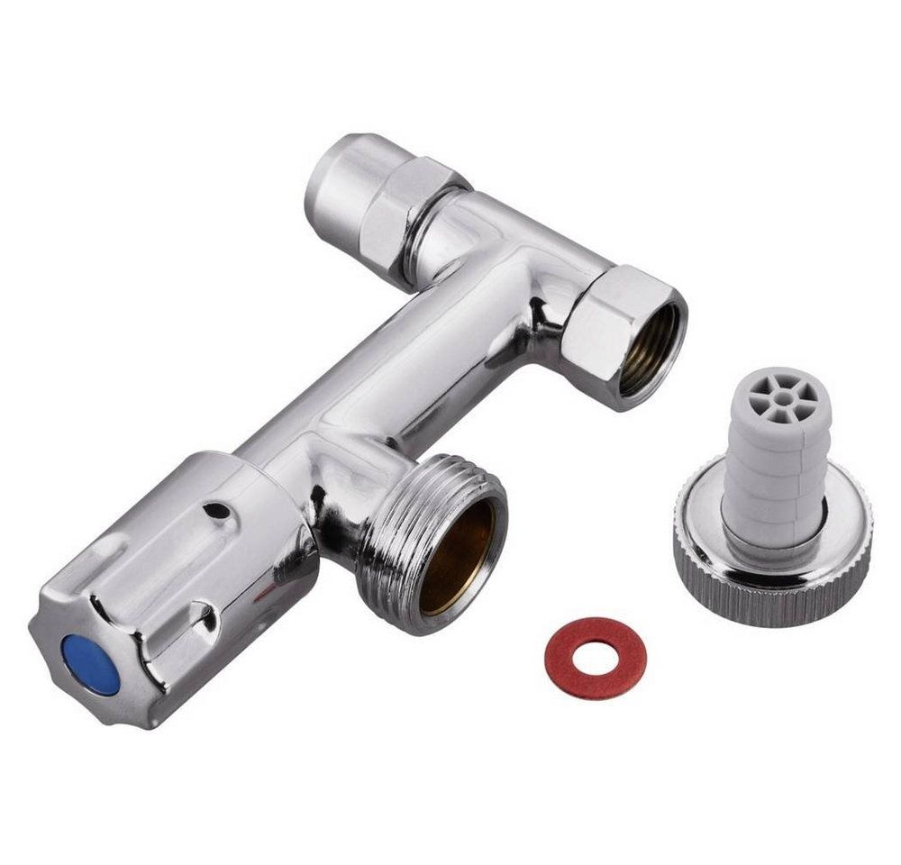 Xavax Waschmaschinenschlauch Maschinenanschluss 00220742, mit Zubehör von Xavax