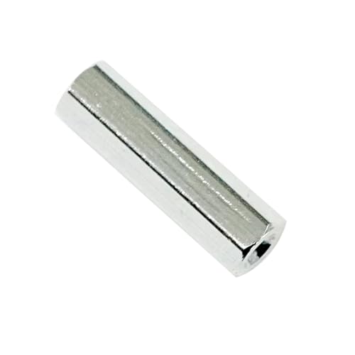 2–5 Stück M6 Sechskant-Abstandshalter aus eloxierter Aluminiumlegierung, Doppelpassmutter mit Innengewinde, Länge 5–60mm, M6x40mm(2pcs) von XbeLO