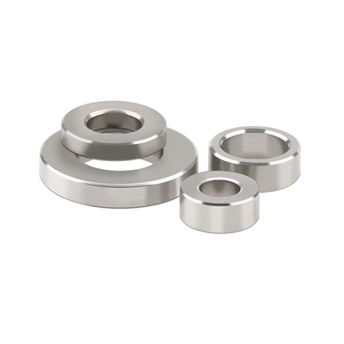 5–10 Stück M10/M12 Edelstahl-Rundbuchsen ohne Gewinde, runde hohle Distanzscheiben, 12.2x16x2mm (10pcs) von XbeLO