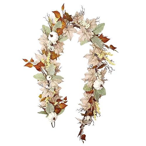 Xbsduih 1 Stück Herbstgirlande, um den Kamin bei Thanksgiving, Halloween und Herbsternte zu dekorieren. Xbsduih 1 Stück Herbstgirlande, um den Kamin bei Thanksgiving, Halloween und Herbsternte zu dekorieren. von Xbsduih
