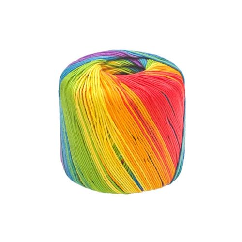 Xbsduih 40 g/Bunte Baumwollgarnkugel Spitze Farbverlaufsgarn Segmentfarbe DIY für Handstrickwaren Häkeln Kleidung Puppe Spitzengarn Langlebig Einfach zu bedienen Xbsduih 40 g/Bunte Baumwollgarnkugel Spitze Farbverlaufsgarn Segmentfarbe DIY für Handstrickwaren Häkeln Kleidung Puppe Spitzengarn Langlebig Einfach zu bedienen von Xbsduih