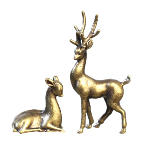 Xbsduih Kupferlegierung Hirsche Sika Kleine Ornamente Vintage Figuren Tiere Ersatzteile Zubehör Wohnkultur Xbsduih Kupferlegierung Hirsche Sika Kleine Ornamente Vintage Figuren Tiere Ersatzteile Zubehör Wohnkultur von Xbsduih