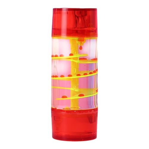 Xbsduih Red-Hourglass Center Column Turntable Oil Drop Hourglass Jelly Color Leisure Daze Oil Leak Home Crafts Decor Langlebig Easy to Use von Xbsduih