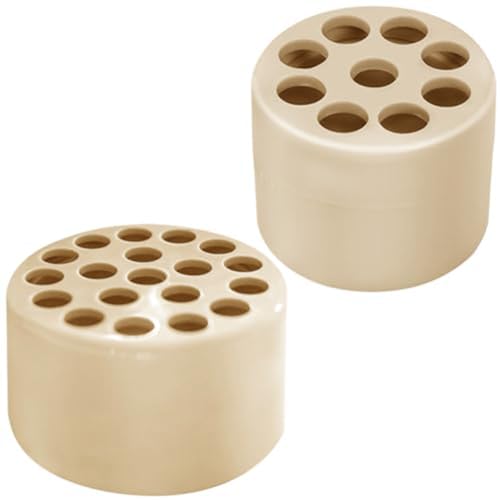 Xbsduih Spiraler Stielhalter, Kunststoff-Blumen-Einführwerkzeug, Spiralförmiger Ikebana-Stielhalter, 2er-Pack von Xbsduih
