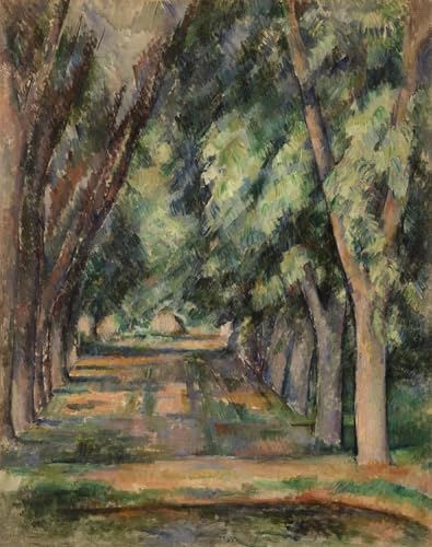 XcBAIHOUD Bekannt Bilder Canvas Wand Kunstdrucken Die Allee Der Kastanienbäume in De Bouffan Von Paul Cézanne Natur Leinwand Kunst Wanddekoration für Zimmer 60x90cm von XcBAIHOUD