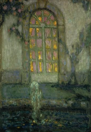 XcBAIHOUD Bekannt Bilder Canvas Wand Kunstdrucken Glastür zum Garde von Henri Eugene Augustin Le Sidaner Natur Leinwand Kunst Wanddekoration für Zimmer 60x90cm XcBAIHOUD Bekannt Bilder Canvas Wand Kunstdrucken Glastür zum Garde von Henri Eugene Augustin Le Sidaner Natur Leinwand Kunst Wanddekoration für Zimmer 60x90cm von XcBAIHOUD