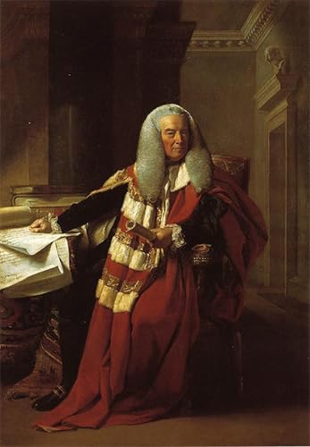 XcBAIHOUD Bekannt Bilder Canvas Wand Kunstdrucken William Murray St. Earl of Mansfield John Singleton Copley Natur Leinwand Kunst Wanddekoration für Zimmer 60x90cm XcBAIHOUD Bekannt Bilder Canvas Wand Kunstdrucken William Murray St. Earl of Mansfield John Singleton Copley Natur Leinwand Kunst Wanddekoration für Zimmer 60x90cm von XcBAIHOUD