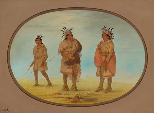 XcBAIHOUD Bekannt Bilder Canvas Wand Kunstdrucken Zwei kleine Kriegerinnen und eine Frau von George Catlin Natur Leinwand Kunst Wanddekoration für Zimmer 60x90cm XcBAIHOUD Bekannt Bilder Canvas Wand Kunstdrucken Zwei kleine Kriegerinnen und eine Frau von George Catlin Natur Leinwand Kunst Wanddekoration für Zimmer 60x90cm von XcBAIHOUD