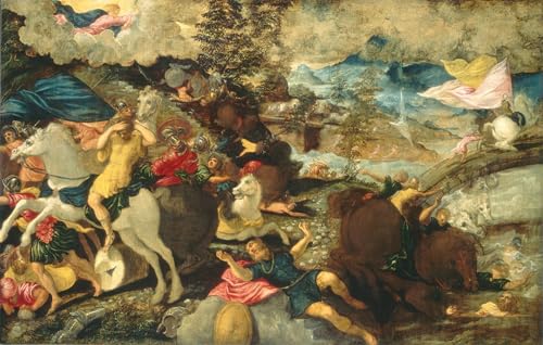 XcBAIHOUD Bekannt Bilder Canvas Wand Kunstdrucken die Bekehrung des Heiligen Paulus von Jacopo Robusti Tintoretto Natur Leinwand Kunst Wanddekoration für Zimmer 60x90cm XcBAIHOUD Bekannt Bilder Canvas Wand Kunstdrucken die Bekehrung des Heiligen Paulus von Jacopo Robusti Tintoretto Natur Leinwand Kunst Wanddekoration für Zimmer 60x90cm von XcBAIHOUD
