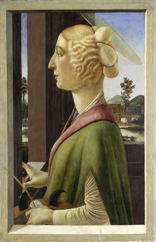 XcBAIHOUD Bekannt Leinwandbilder Deko Bilder Leinwandgemälde Histoire De Virginie Romana, die Geschichte von Virginia von Sandro Botticelli von Sandro Botticelli Wand Wanddekoration für Zimmer 60x90cm von XcBAIHOUD