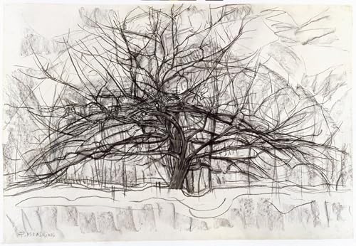 XcBAIHOUD Bekannt Leinwandbilder Deko Bilder Leinwandgemälde Studie Für den grauen baum von piet mondrian Wand Wanddekoration für Zimmer 60x90cm XcBAIHOUD Bekannt Leinwandbilder Deko Bilder Leinwandgemälde Studie Für den grauen baum von piet mondrian Wand Wanddekoration für Zimmer 60x90cm von XcBAIHOUD