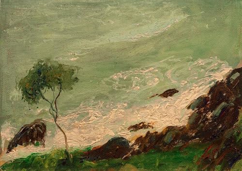 XcBAIHOUD Berühmte Gemälde Kunstdruck Wanddeko Wand Modern Canvas Leinwandbild Baum am meer bei rapallo von august macke Wall Decoration Bilder für Wohnzimmerdekoration 60x90cm XcBAIHOUD Berühmte Gemälde Kunstdruck Wanddeko Wand Modern Canvas Leinwandbild Baum am meer bei rapallo von august macke Wall Decoration Bilder für Wohnzimmerdekoration 60x90cm von XcBAIHOUD