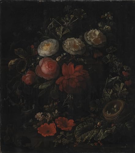 XcBAIHOUD Berühmte Gemälde Kunstdruck Wanddeko Wand Modern Canvas Leinwandbild Blumen von Elias Van Den Broeck Wall Decoration Bilder für Wohnzimmerdekoration 60x90cm XcBAIHOUD Berühmte Gemälde Kunstdruck Wanddeko Wand Modern Canvas Leinwandbild Blumen von Elias Van Den Broeck Wall Decoration Bilder für Wohnzimmerdekoration 60x90cm von XcBAIHOUD