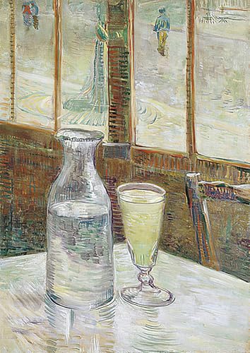 XcBAIHOUD Berühmte Gemälde Kunstdruck Wanddeko Wand Modern Canvas Leinwandbild Cafetisch mit absinth von vincent van gogh Wall Decoration Bilder für Wohnzimmerdekoration 60x90cm XcBAIHOUD Berühmte Gemälde Kunstdruck Wanddeko Wand Modern Canvas Leinwandbild Cafetisch mit absinth von vincent van gogh Wall Decoration Bilder für Wohnzimmerdekoration 60x90cm von XcBAIHOUD