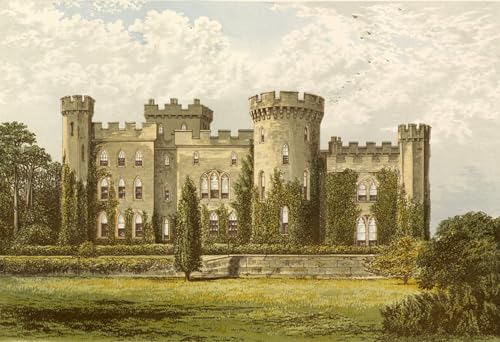 XcBAIHOUD Berühmte Gemälde Kunstdruck Wanddeko Wand Modern Canvas Leinwandbild Schloss Cholmondeley von Alexander Lydon Wall Decoration Bilder für Wohnzimmerdekoration 60x90cm von XcBAIHOUD