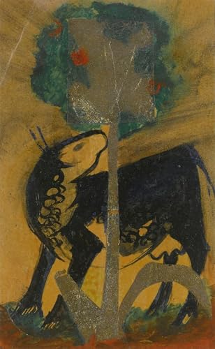 XcBAIHOUD Berühmte Gemälde Kunstdruck Wanddeko Wand Modern Canvas Leinwandbild Schwarze kuh hinter baum schwarze kuh hinter Baumn von marc Wall Decoration Bilder für Wohnzimmerdekoration 60x90cm XcBAIHOUD Berühmte Gemälde Kunstdruck Wanddeko Wand Modern Canvas Leinwandbild Schwarze kuh hinter baum schwarze kuh hinter Baumn von marc Wall Decoration Bilder für Wohnzimmerdekoration 60x90cm von XcBAIHOUD