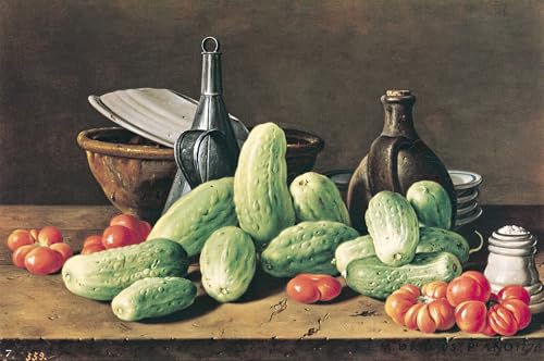 XcBAIHOUD Berühmte Gemälde Kunstdruck Wanddeko Wand Modern Canvas Leinwandbild Stillleben mit Blumen von Pieter Casteels Wall Decoration Bilder für Wohnzimmerdekoration 60x90cm von XcBAIHOUD