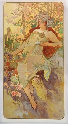 XcBAIHOUD Berühmte Gemälde Moderne Wandbild Kunstdruck Wand Dekoration F. Champenois Drucker-Herausgeber von Alphonse Mucha Wandposter Kunstdruck für Wohnzimmerdekoration 60x90cm XcBAIHOUD Berühmte Gemälde Moderne Wandbild Kunstdruck Wand Dekoration F. Champenois Drucker-Herausgeber von Alphonse Mucha Wandposter Kunstdruck für Wohnzimmerdekoration 60x90cm von XcBAIHOUD