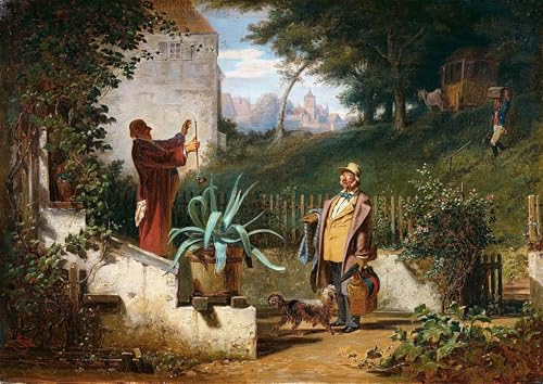 XcBAIHOUD Berühmte Gemälde Moderne Wandbild Kunstdruck Wand Dekoration Kindheitsfreunde von Carl Spitzweg Wandposter Kunstdruck für Wohnzimmerdekoration 60x90cm XcBAIHOUD Berühmte Gemälde Moderne Wandbild Kunstdruck Wand Dekoration Kindheitsfreunde von Carl Spitzweg Wandposter Kunstdruck für Wohnzimmerdekoration 60x90cm von XcBAIHOUD