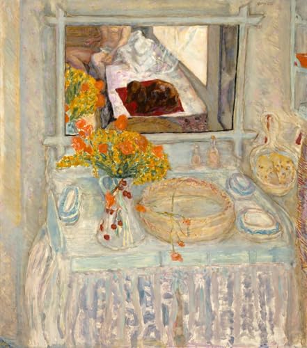 XcBAIHOUD Berühmte Gemälde Moderne Wandbild Kunstdruck Wand Dekoration Schminktisch mit spiegel von pierre bonnard Wandposter Kunstdruck für Wohnzimmerdekoration 60x90cm XcBAIHOUD Berühmte Gemälde Moderne Wandbild Kunstdruck Wand Dekoration Schminktisch mit spiegel von pierre bonnard Wandposter Kunstdruck für Wohnzimmerdekoration 60x90cm von XcBAIHOUD
