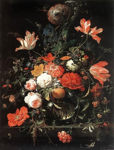 XcBAIHOUD Vintage Wandkunst Bilder Kunstdruck Wanddeko Blumen Von Abraham Mignon Wanddekoration Landschaft für Wanddekoration 60x90cm XcBAIHOUD Vintage Wandkunst Bilder Kunstdruck Wanddeko Blumen Von Abraham Mignon Wanddekoration Landschaft für Wanddekoration 60x90cm von XcBAIHOUD