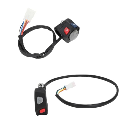 Kompatibel mit Motorradmodellen ECF ECF EXC-W EXC TPI EXC-F SC SMC SXC Rally Super te Fe tx FX Schalter Scheinwerfer Hornlampe Hebel-Aftermarket-Austausch(Satz) von XcJyoPBec