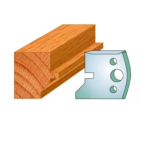40mm Eurospindel Fräsmesser und Begrenzer - Profil 083 Profilmesser und Begrenzer (2 Messer und 2 Begrenzer) Hergestellt von Xcalibur Tooling von Xcalibur Tooling