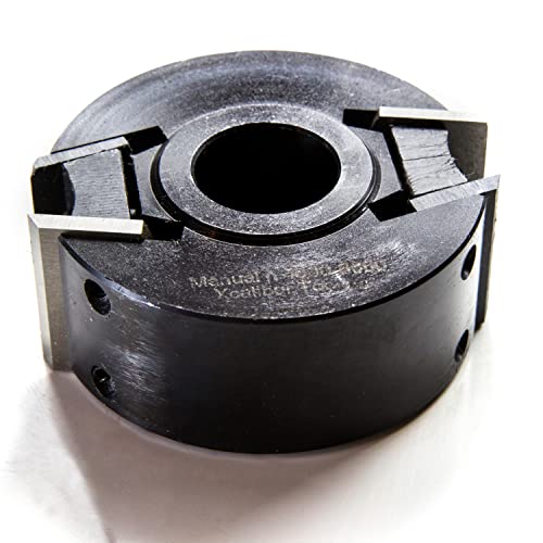 Universalfräskopf Set Profilmesser Profilfräser Fräskopf 93 mm Durchmesser x 50 mm Breite und 31,75 mm Bohrung von Xcalibur Tooling