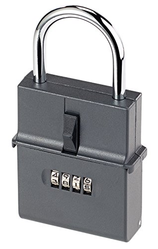 Xcase Strandsafe: Bügel-Schlüssel-Safe, 0,8-mm-Stahl, Zahlenschloss, flexible Anbringung (Bügel-Schlüsselsafe, Schlüsseltresor Bügel, Schlüsselfinder) von Xcase