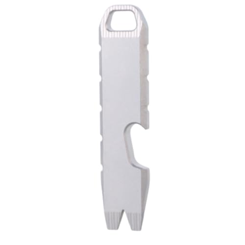 Metall Prybar Outdoor Multifunktional Prybar Werkzeuge Prybar mit Brecheisen Flaschenöffner Taschenschlüsselanhänger Flaschenöffner von Xchon