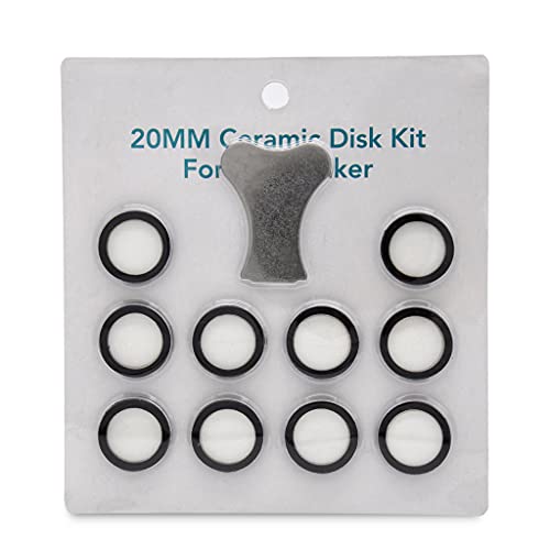 Xchon 3/6/10 Stück 20 mm Keramikscheibe 1,70 MHz Frequenz hohe Ausgangszerstäubungsmenge Ersatz Reparaturteil für Luftbefeuchter Xchon 3/6/10 Stück 20 mm Keramikscheibe 1,70 MHz Frequenz hohe Ausgangszerstäubungsmenge Ersatz Reparaturteil für Luftbefeuchter von Xchon