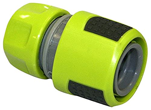 Xclou Aquastop für Gartenschlauch-Anschluss 13 mm - Wasserstop-Adapter für Gerätewechsel, Ventile und Verbindungen, Grün, 6.3 x 0,13 x 3.9 cm von Xclou