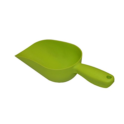 Xclou Sackschaufel in Grün, Futterschaufel aus hochwertigem Kunststoff, Gartenschaufel mit Griff, Handschaufel als Garten-Zubehör und für den Haustier-Bedarf Xclou Sackschaufel in Grün, Futterschaufel aus hochwertigem Kunststoff, Gartenschaufel mit Griff, Handschaufel als Garten-Zubehör und für den Haustier-Bedarf von Xclou
