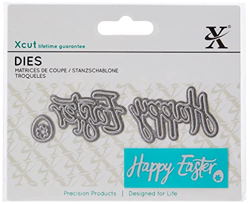 Mini-Stanschablone Grußbotschaft - Frohe Ostern (Englisch) (1Stk) von Xcut