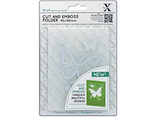 Xcut Docrafts Cut Emboss Folder A6 Btrfly Aperture Die, Papier, Nicht Zutreffend von Docrafts